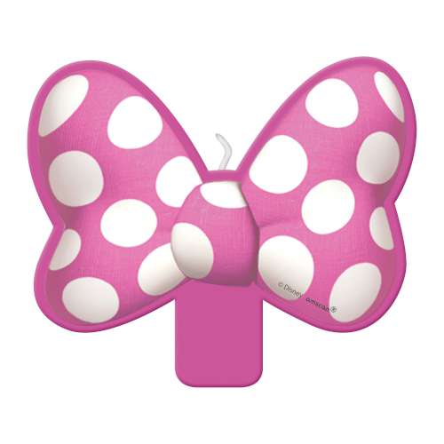 Minnie Mouse Bow Candle - Click Image to Close